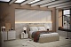 Спальня Сиэтл 6, тип кровати Мягкие, цвет Гикори Рокфорд, Силк Зефир - фото 2